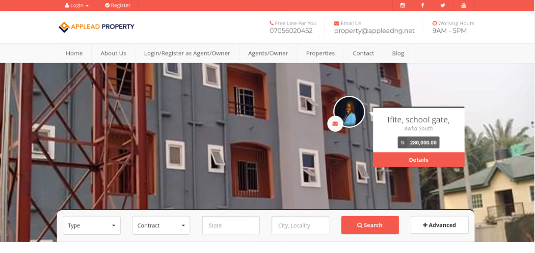 Applead Property Screenshot